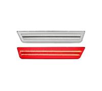 CBCLOPKLCU Indicator Bulb Side Marker Lights Compatible with Dodge For Challenger 2008-2014 Front Red Rear Fender Reflector Indicator