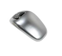 CBCLOPKLCU Interior Center Gear Shift Knob Trim Cover Cap Decoration for Panamera 2017-2023 Car Shift Knobs Suitable(Chrome)