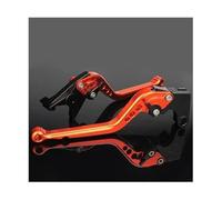 CBCLOPKLCU Motorcycle Short Brake Clutch Levers Brake for YFM 700 for Raptor 700R 2008-2017 2018 2019 2020 Short Long Adjustable Motorcycle Brake Clutch Levers Handle Grip( Orange)
