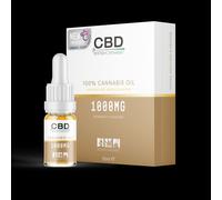 CBD by BRITISH CANNABIS 100% Cannabis Oil (1000mg) 10ml in Gold CBD by BRITISH CANNABIS Gold