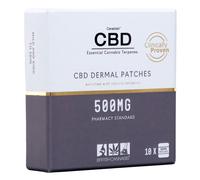 CBD by BRITISH CANNABIS CBD Dermal Patches (500mg) 10 Patches in Clear CBD by BRITISH CANNABIS Clear