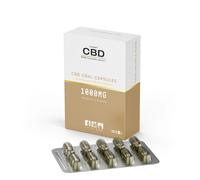 CBD by BRITISH CANNABIS CBD Oral Capsules (1000mg) 30 Capsules in Brown CBD by BRITISH CANNABIS Brown