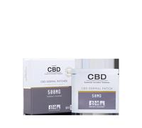 CBD Dermal Patches 500mg CBD by BRITISH CANNABIS Clear One Size