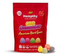 CBD Gummies 10mg x 30, 300mg Total - THC Free High Strength Cannabidiol Edibles for Pain Relief, Stress & Sleep - Relax CBD Gummy Bears, Sleeping Gummies, CBD Gummys (American Hard Gums)