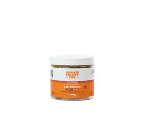 CBD Gummy Strawberries, Orange County, Broad Spectrum, Vegan, Gluten Free,0% THC