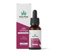CBD Oil, 1000mg, Cherry Flavoured, Broad Spectrum, THC-Free, 30ml | High Strength CBD Oil, Flavoured CBD Drops, Vegan, Natural, Non-GMO, Blended with MCT Oil, No THC, 30ml (up to 3 momths)