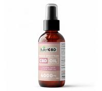 CBD Oil 4000mg - High Strength Broad Spectrum CBD Oral Spray with Hemp Seed Oil, 50ml - BulletCBD