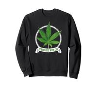 CBD Oil Live Stress Free Life with Cannabidiol Hemp Sweatshirt