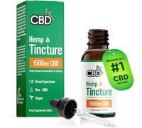 CBDfx 1500mg CBD High Strength CBD Oil, Improved Purity, All Natural, Vegan, Non-GMO, Broad Spectrum, Blended with MCT Oil, No THC, 30ml (30 Days)