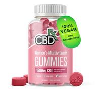 CBDFX Women's Multivitamin CBD Gummies 1500mg 60 Gummies