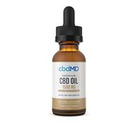 cbdMD CBD Oil 1500mg - Food Supplement, Contains Broad-Spectrum Hemp Extract, No THC, Blended with MCT Oil, Helps You Feel Relaxed, Vegan, Free from Gluten and GMOs