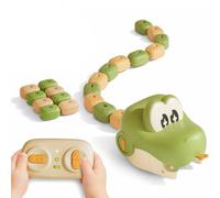 CBDYWVR Magnetic Snake Game, Remote Control Crocodile Head, USB Charging | ABS Build for Family Nights, Parties and Solo Courses, Flashing Lights, Themed Audio, Auto-Pickup Trail and Durable Housing