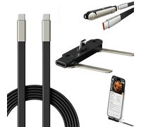 CBDYWVR Upgraded 2-in-1 Invisible Holder Charger Cable 240W Fast Charge
