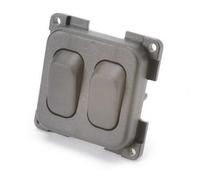 CBE 12V Double Switch (K6) - Rocker Switch - ON-OFF - Grey