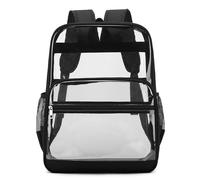 Cbebvwl Clear Backpack Bag Concert Pvc Transparent Stadium Approved Large Capacity School with Adjustable Straps See Through Waterproof Bookbag
