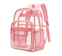 Cbebvwl Clear Backpack See Through Rucksack Large Transparent Bag Heavy Duty Backpacks Capacity Gym for Work Travel Concert Sports Unisex Pvc Waterproof