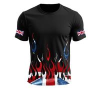 Cbebvwl Mens Polo Shirts Red and White Striped T Shirt Navy Men for Adult Black T-Shirts This is England Personalised Sports Printed Long Sleeve Running British Tshirt Union Jack Men's Gym