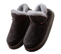 Cbebvwl Women's Fluffy Slippers Memory Foam Women Slip on Slip-On | Soft Faux Fur Ladies House Slippers, Breathable Comfort for the Bedroom, Lounge and Everyday Use Indoor Shoes
