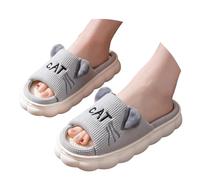 Cbebvwl Women's Fluffy Slippers Womens Bedroom Memory Foam for Women Womans | Slip-On, Cushioning Support, Anti-Skid Outsole, Machine Washable, Warm, Cosy
