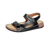 Cbebvwl Womens Sandles Wedges Ladies Running Trainers Flat Sandals White Flower Crochet T-Bar Sandal Silver Heels for Women Summer Shoes Women's & Slides Work Black #1 Size 6.5