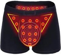 CBEDSQZ Magnetic Therapy Boxer Briefs, 3Pcs of Men's Underwear for Penis Enlargement and Care (3PCS,XL)