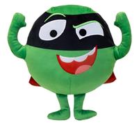 Supertato Talking Evil Pea Teddy Bear, from the books & Cbeebies series, Green.
