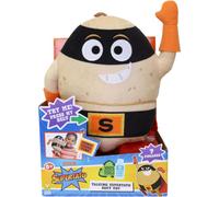 Supertato, Talking Teddy Bear Toy, From the book & CBeebies Series, Beige