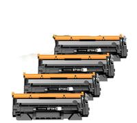 CbErFVK 4x CRG-071H Black Toner Compatible With 071H LBP122dw MF272dw MF274dn Printer