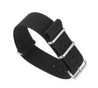 CBFAFKUGK 18mm 20mm 22mm Universal Nylon Braided Strap Fit For Samsung Galaxy Watch Fabric Watch Band for Men(Black 2,22mm)