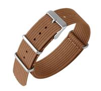 CBFAFKUGK 18mm 20mm 22mm Universal Nylon Braided Strap Fit For Samsung Galaxy Watch Fabric Watch Band for Men(Brown 3,20mm)