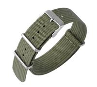 CBFAFKUGK 18mm 20mm 22mm Universal Nylon Braided Strap Fit For Samsung Galaxy Watch Fabric Watch Band for Men(Green 3,20mm)