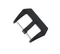 CBFAFKUGK 1pcs Stainless Steel Watch Buckle Fit for Panerai 18mm 20mm 22mm 24mm 26mm Polished Matte Metal Clasp Watch Accessories with Tools(Matte-Black,22mm)