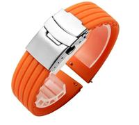 CBFAFKUGK 20mm 22mm Quick Release Silicone Watch Bands Fit For Samsung Active 43mm 47mm Fit For Fossil Watch Strap 18mm 24mm Rubber Sport Bands(Black Yellow,20mm)