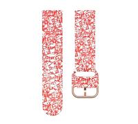 CBFAFKUGK 20mm 22mm watch strap Fit For Samsung Fit For Galaxy S2 classic watch 46mm 42mm Active2 Active1 Gear S3 Fashion Painted silicone Fit For nato strap(3,20mm)