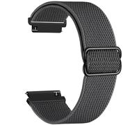 CBFAFKUGK 22mm Nylon Watch Straps Fit For Xiaomi Color 2/Fit For MI Watch S1/Pro Active Wristband Watch S2 42 46mm Smartwatch Bracelet Watchband(Grey)