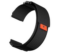 CBFAFKUGK 26mm 22mm Hook Loop Nylon Strap Fit For Garmin Fit For Fenix 7 7X Pro 6/Epix Pro Gen 2 47mm 51mm/Fit For Enduro/Fit For Forerunner 965 955 Watch Band(Black XL,26mm)