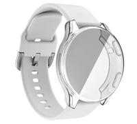CBFAFKUGK 2in1 Strap + Case Fit For OnePlus Watch 46mm Protector Cover Silicone Smart Watchband Bracelet TPU Bumper Combination(9)