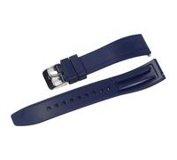 CBFAFKUGK Fluorine Rubber Watch Strap 20mm 22mm 24mm Bracelet Quick Release Watchband For Each Brand Diving Watches Band(Dark Blue-S,20mm)