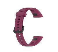 CBFAFKUGK Soft Sports Silicone Strap Replacement Watch Band Fit For HUAWEI Band 4 ADS-B29 / Fit For Honor Band 5i ADS-B19(Wine)