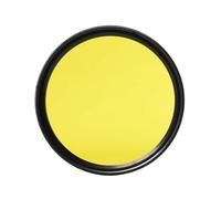 CBFGGOEUDFBS 37 40.5 43 46 49 52 55 58 62 67 72 77 82mm DSLR Camera Lens Red Orange Green Blue Purple Color Filter For Canon(77mm,Yellow)