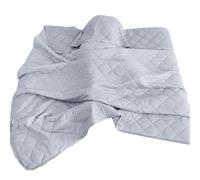 CBFGGOEUDFBS Cooling Blanket Summer Ice Silk, Lightweight Fibres, Double-Sided Self-Cooling Blankets Breathable Soft(Grey,200x230)