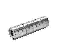 CBFMFVFROR 10-100Pc 608ZZ Ball Bearings Double Shielded Miniature Deep Groove Skateboard Ball Bearing 8x22x7mm ABEC-7(10PCS)