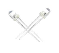 CBFMFVFROR 100pcs LED Bulbs Emitting Diode Transparent Round 5mm Super Bright(100pcs Green)