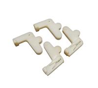 CBFMFVFROR 10PCS 323839080 Door Lock Tie Rod Buckle Door Actuator Lever Clip Sleeve, Fit for VW Polo Passat Santana 2000 3000 Golf Jetta Quantum