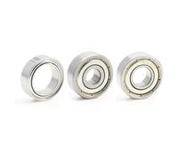 CBFMFVFROR 10Pcs 8mm ID MR128ZZ MR148ZZ 688ZZ 698ZZ 608ZZ 628ZZ Deep Groove Ball Bearing 8x12x3.5x2.5-8x14x4-8x16x5-8x19x6-8x22x7-8x24x8(698ZZ 8x19x6)