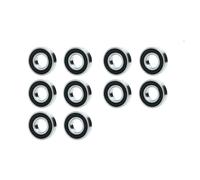 CBFMFVFROR 10pcs Bearing 6800 6801 6802 6803 6804 6805 6806 6807 6808 6809 68102RS Thin wall bearings(6808-2RS)