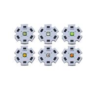 CBFMFVFROR 10pcs high power 3w led chip XPE 3535 smd LED lamp bead white warm red green blue yellow with PCB(Warm White,3W LED 20mm PCB)