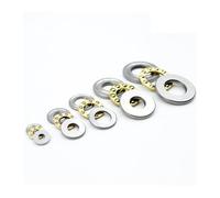 CBFMFVFROR 10pcs Mini Thrust Ball Bearing Fit for 3D Printer F3 8M F5-10M F6 12M F8-22M F8-14M F8 16M F10-17M F12-21M Miniature Axial Ball Bearings(F12-23M 12x23x7.5mm)