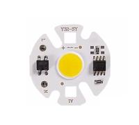 CBFMFVFROR 10PCS Y32 12W Driver Free Use LED Chip COB Lamp, Fit for Outdoor LED FloodLight Cold Warm White 220V/110V(Warm,220 V_3W)