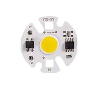 CBFMFVFROR 10PCS Y32 12W Driver Free Use LED Chip COB Lamp, Fit for Outdoor LED FloodLight Cold Warm White 220V/110V(White,110 V_12W)